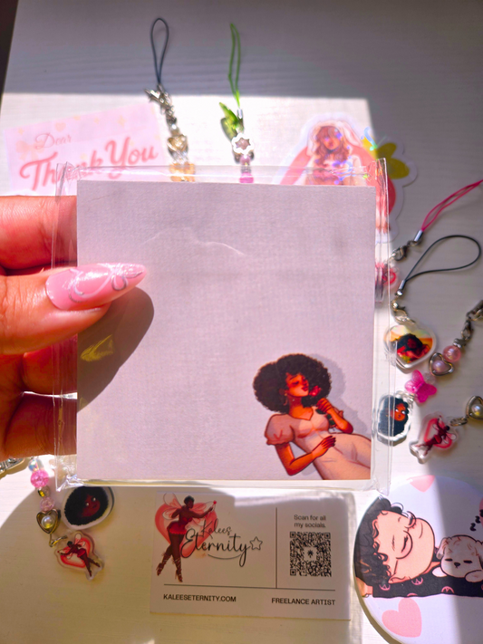 Solitude and Roses Sticky Note/ Notepad