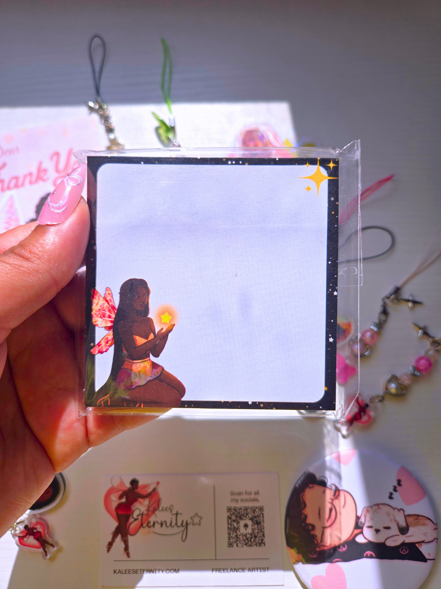 Star Fairy Sticky Note/ Notepad