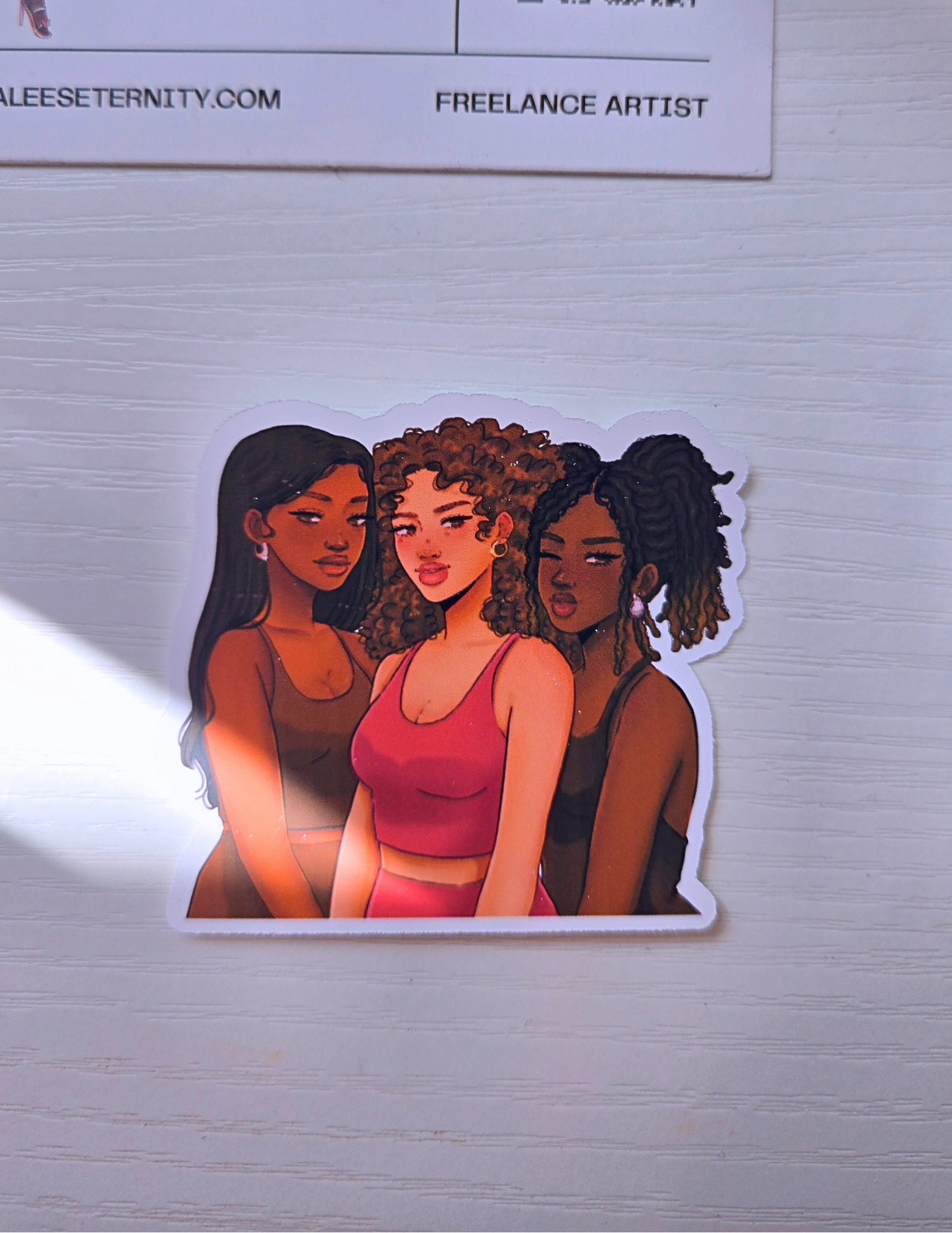 Black Girl Stickers- Stickers for Journaling, Decorating and More