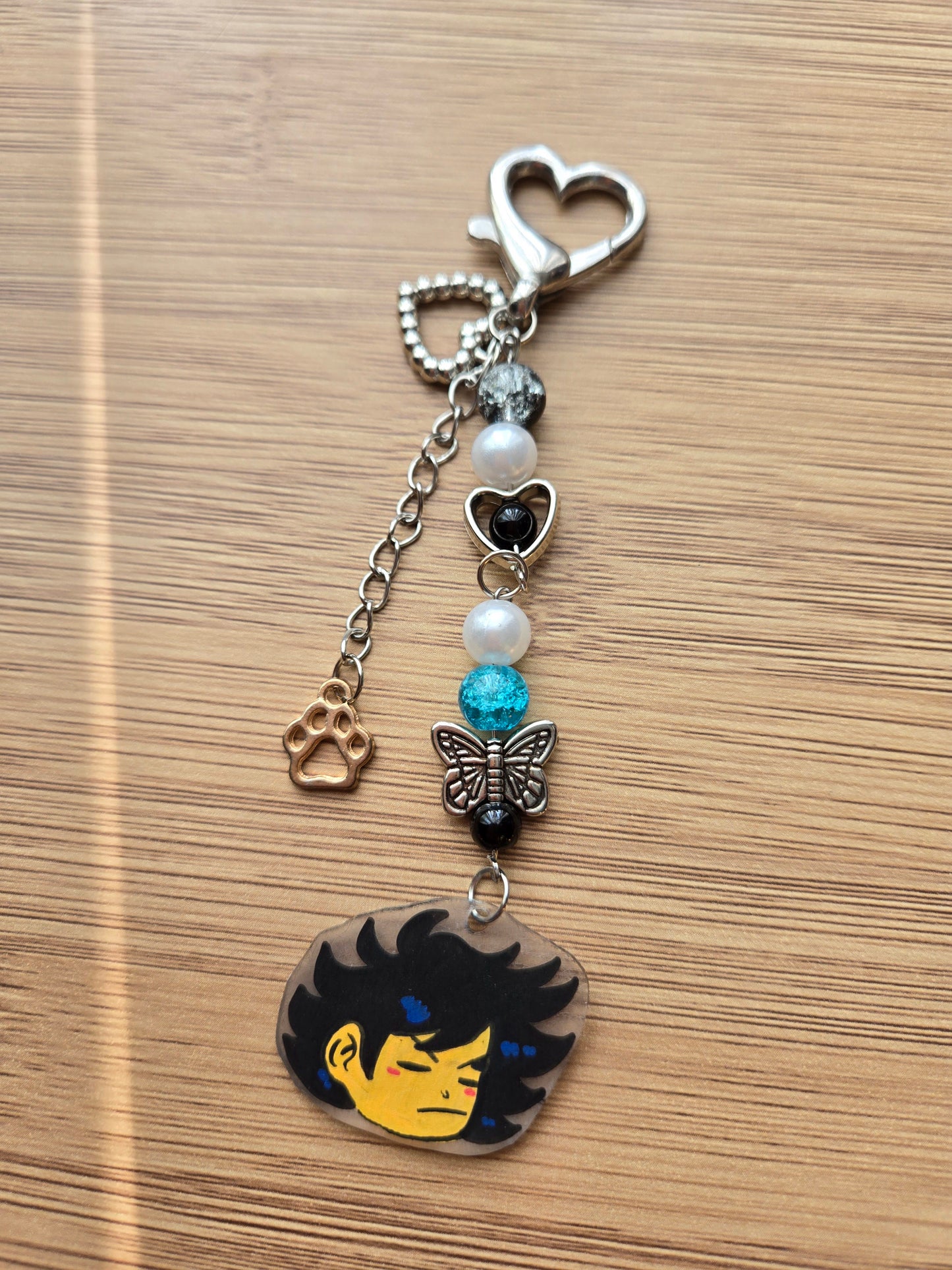 Jujustu Kaisen Keychains- Anime Themed Keychains- Handmade