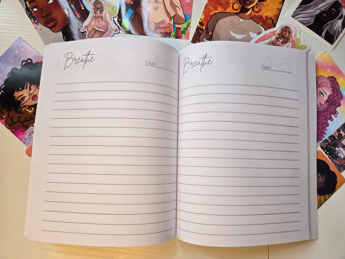 Just Breathe- Notebook 100 Lined Pages