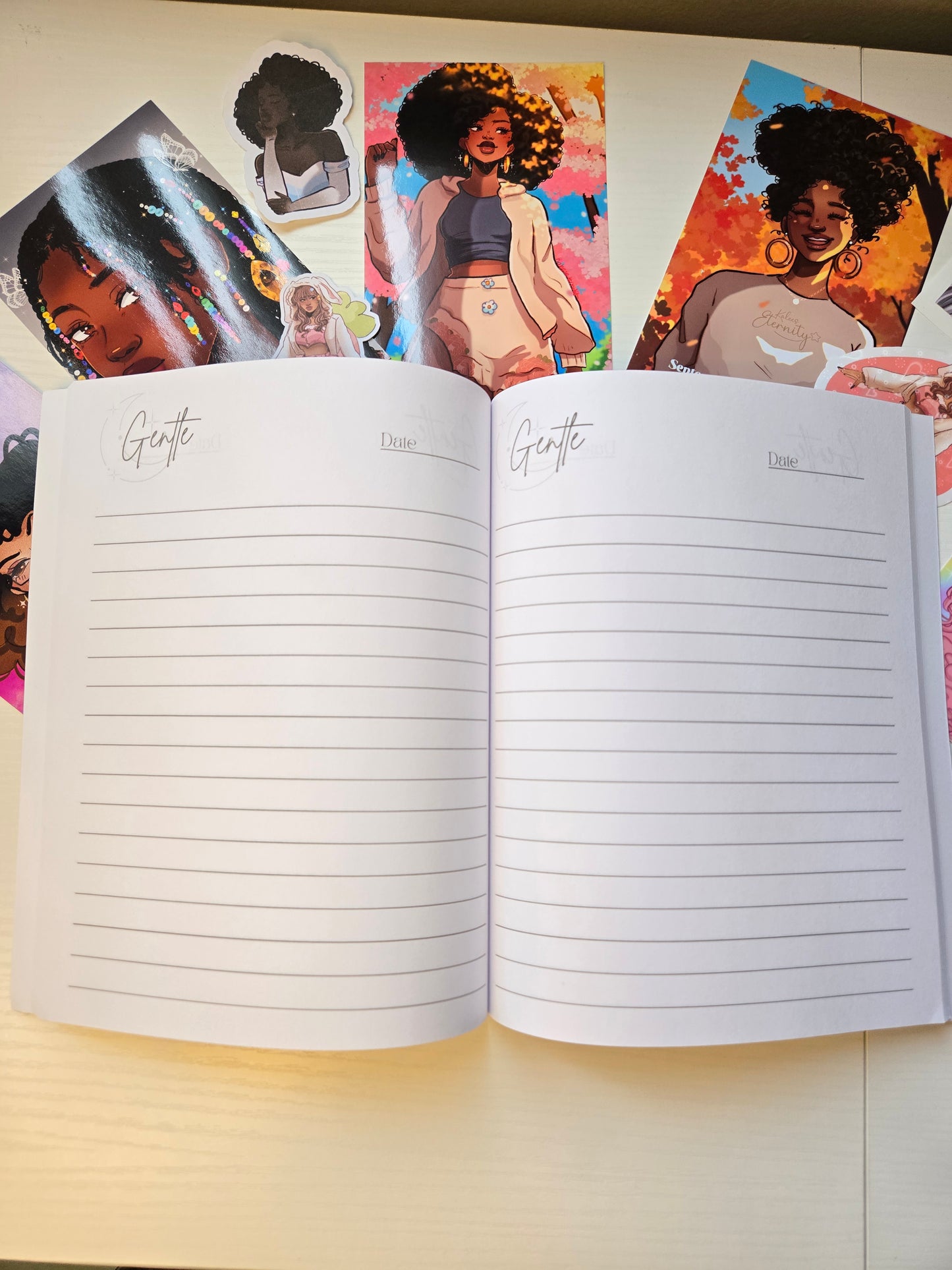 Be Gentle with Yourself- Notebook 100 Lined Pages