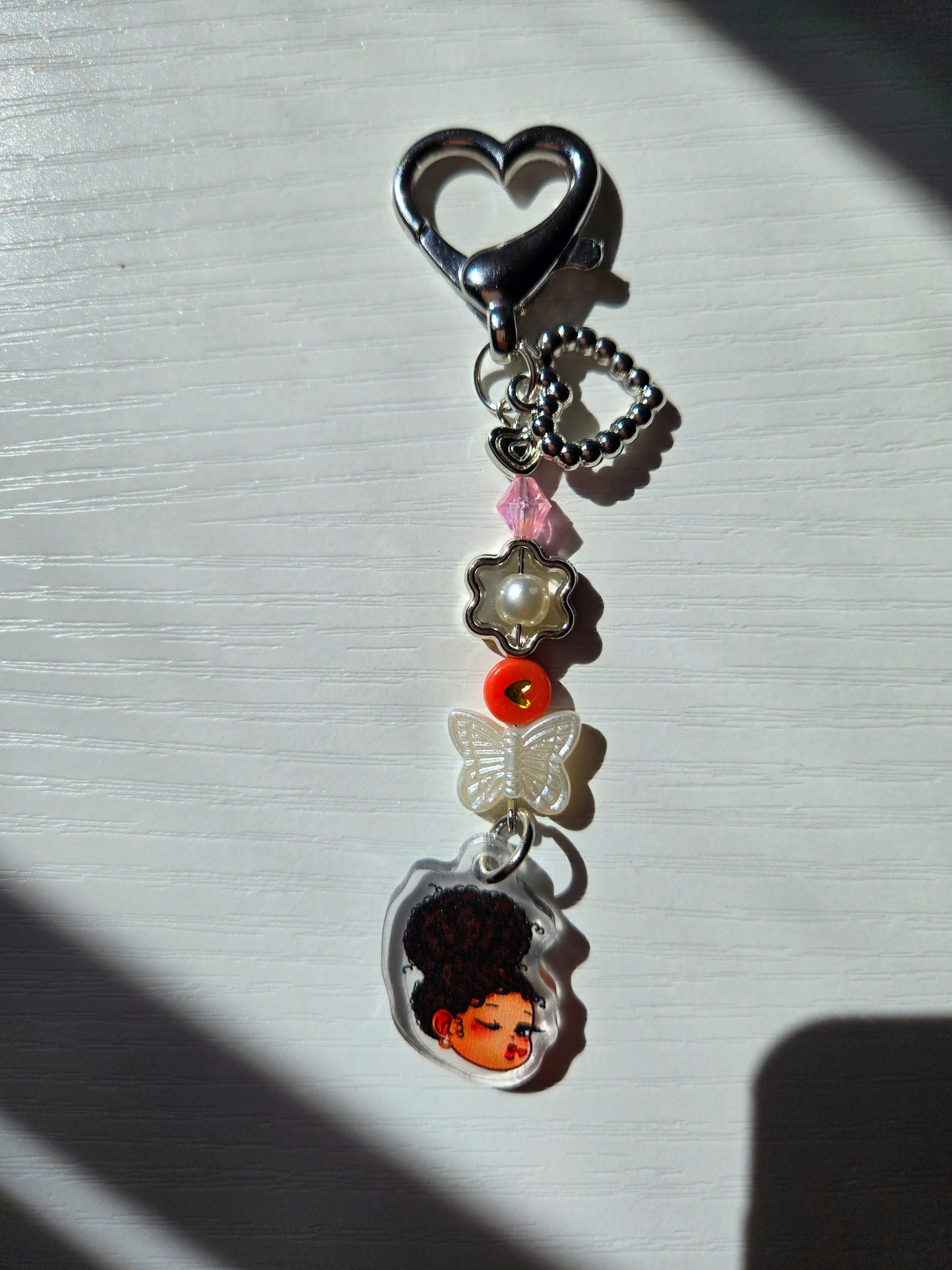 Pretty Girl Keychains- Acrylic Charms