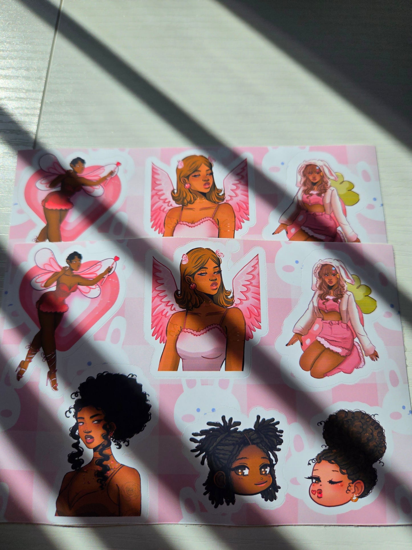 Pretty Girl Sticker Sheet