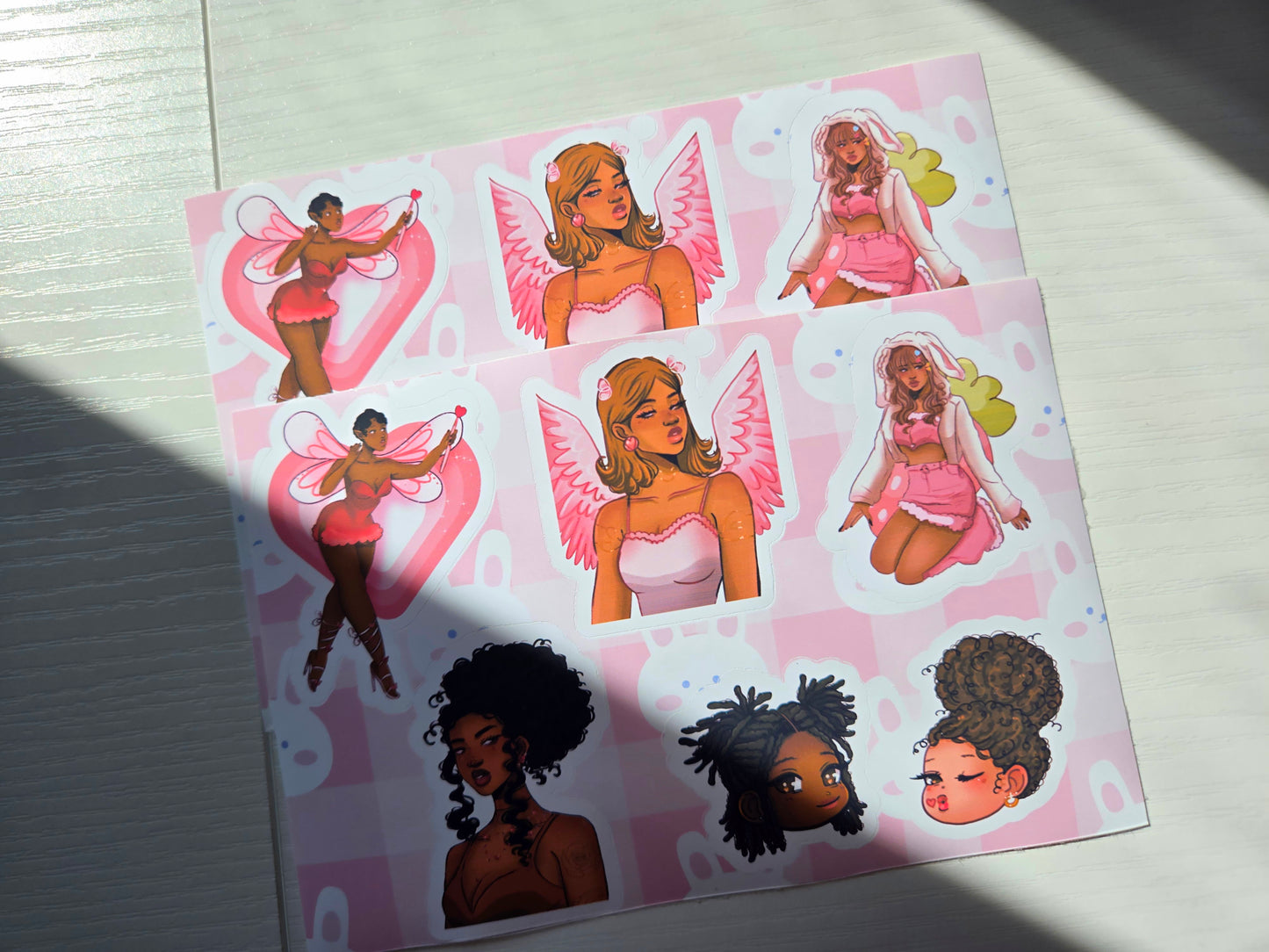 Pretty Girl Sticker Sheet