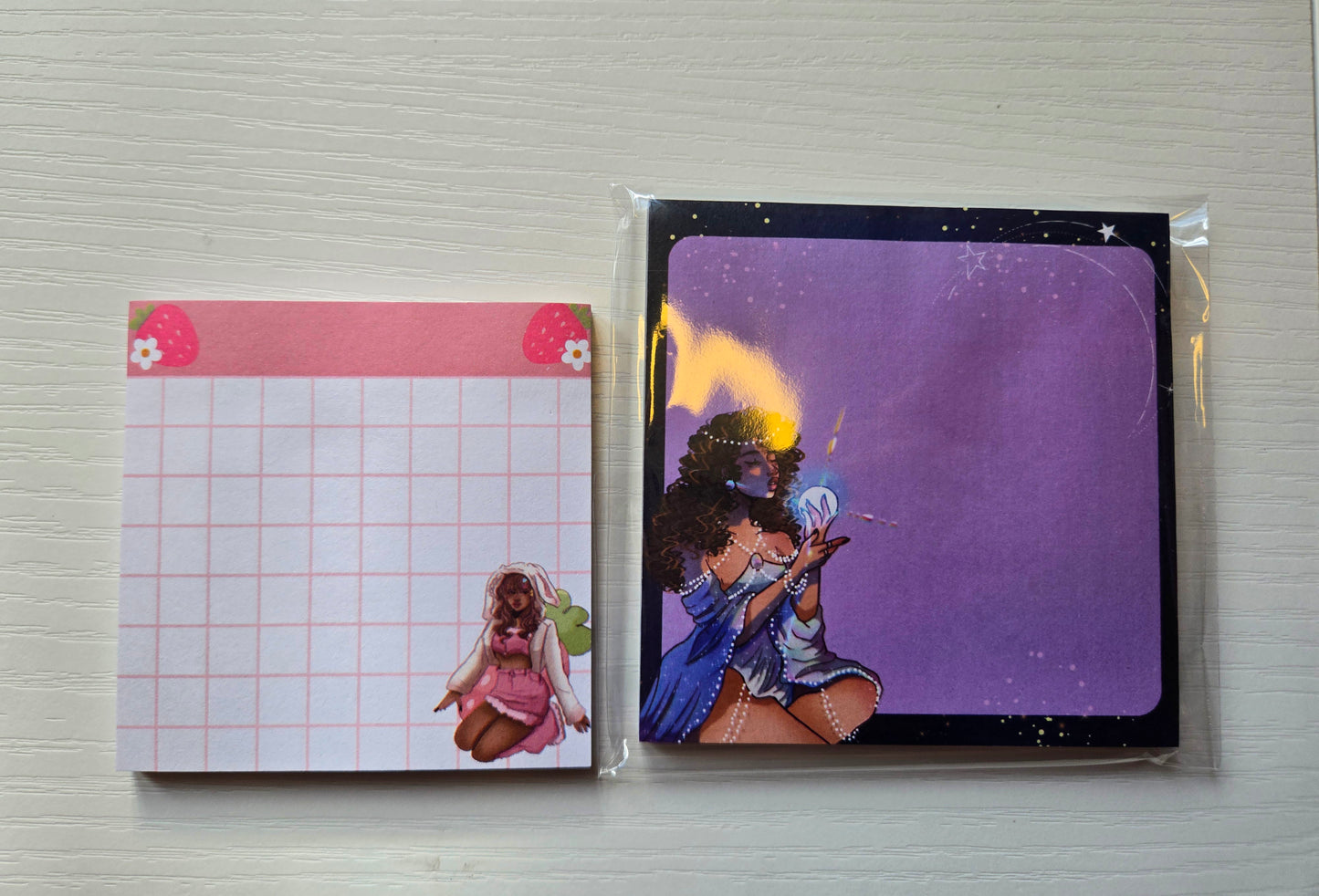 Strawberry Sweetness Sticky Note/ Notepad