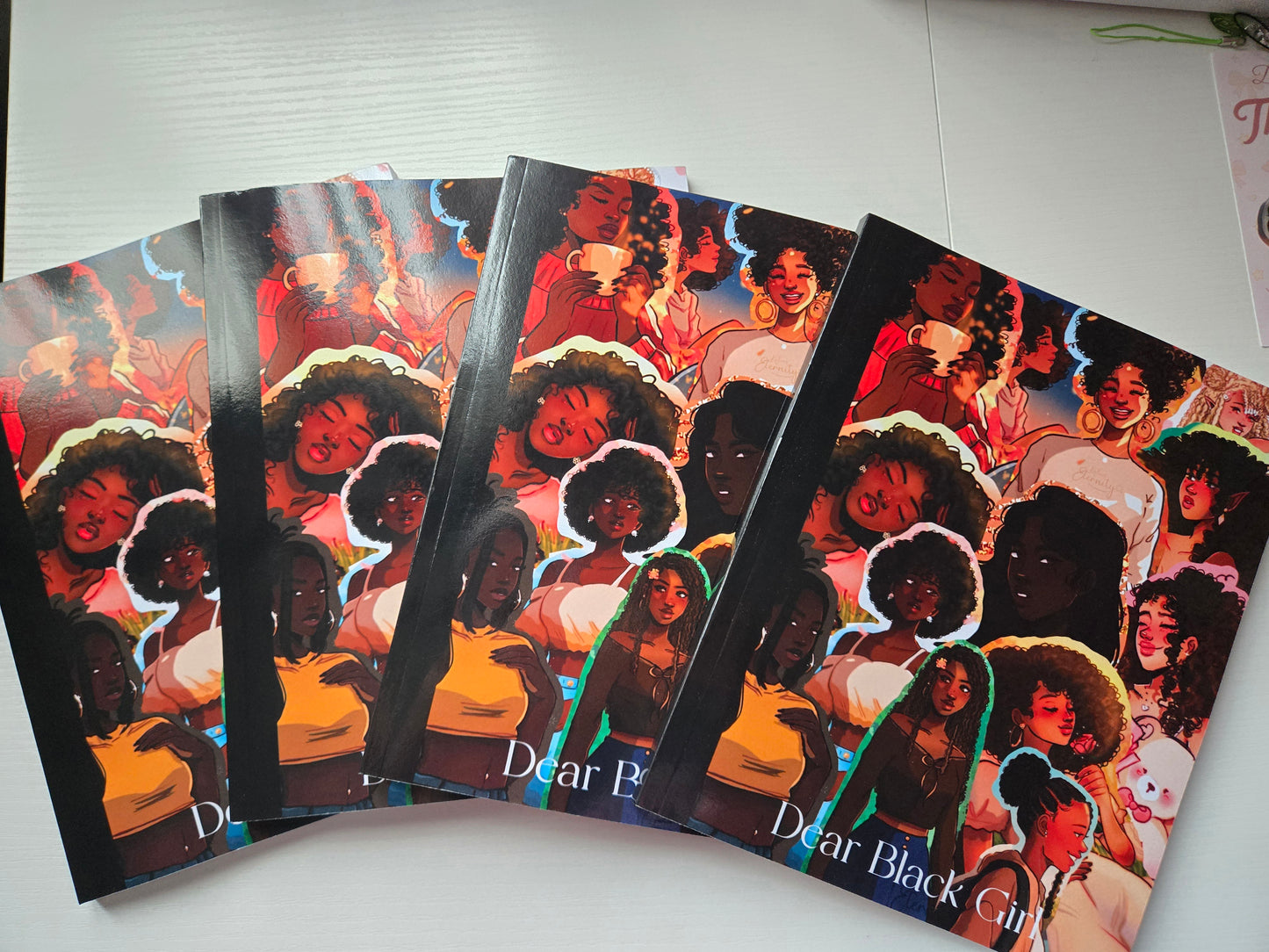 Dear Black Girl Notebook - 145 Pages Journal