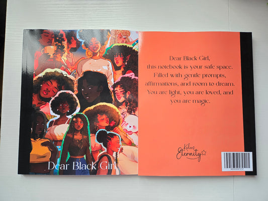 Dear Black Girl Notebook - 145 Pages Journal