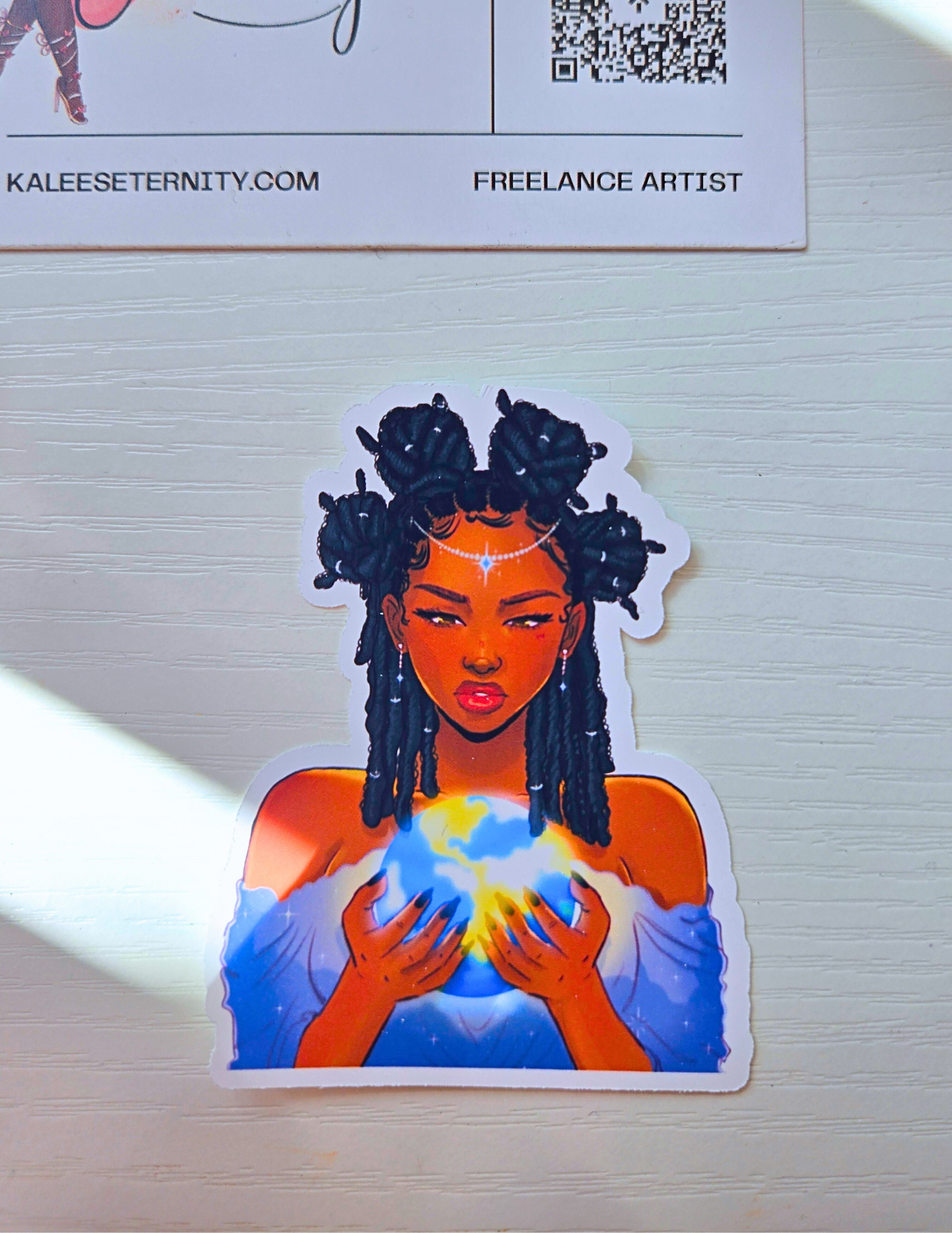 Black Girl Stickers- Stickers for Journaling, Decorating and More