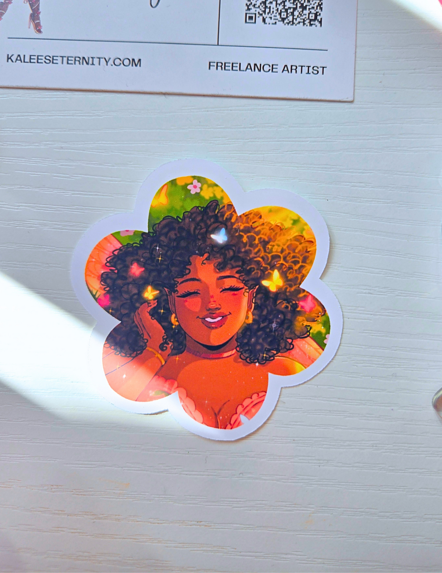 Black Girl Stickers- Stickers for Journaling, Decorating and More