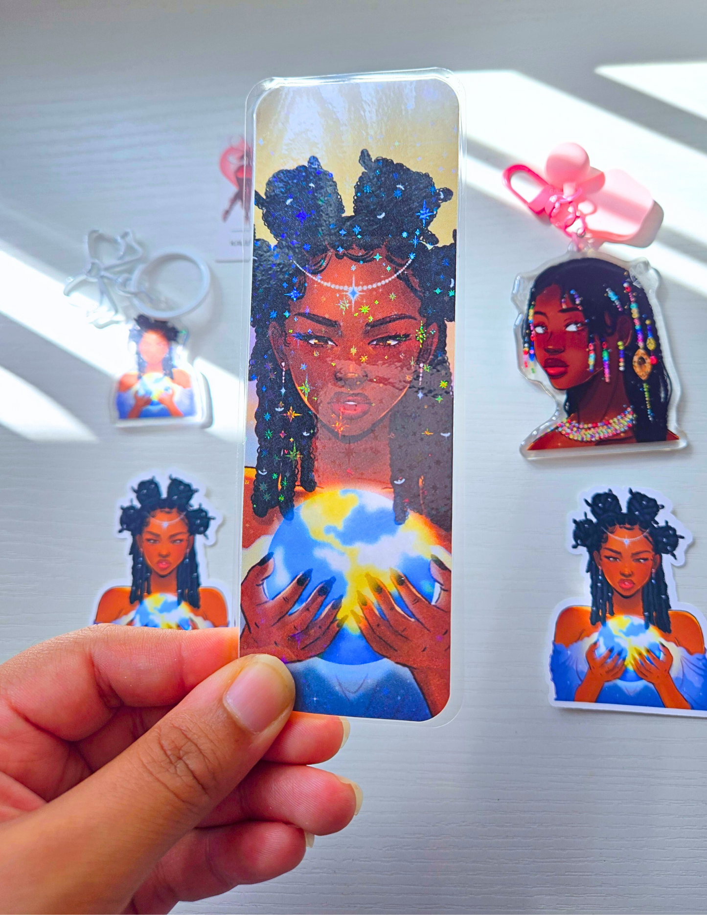 Holding the Moon- Bookmark