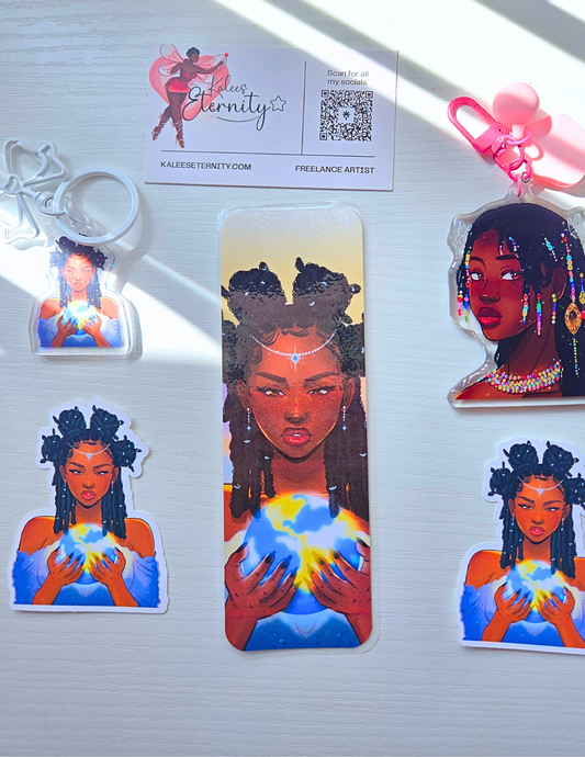 Holding the Moon- Bookmark