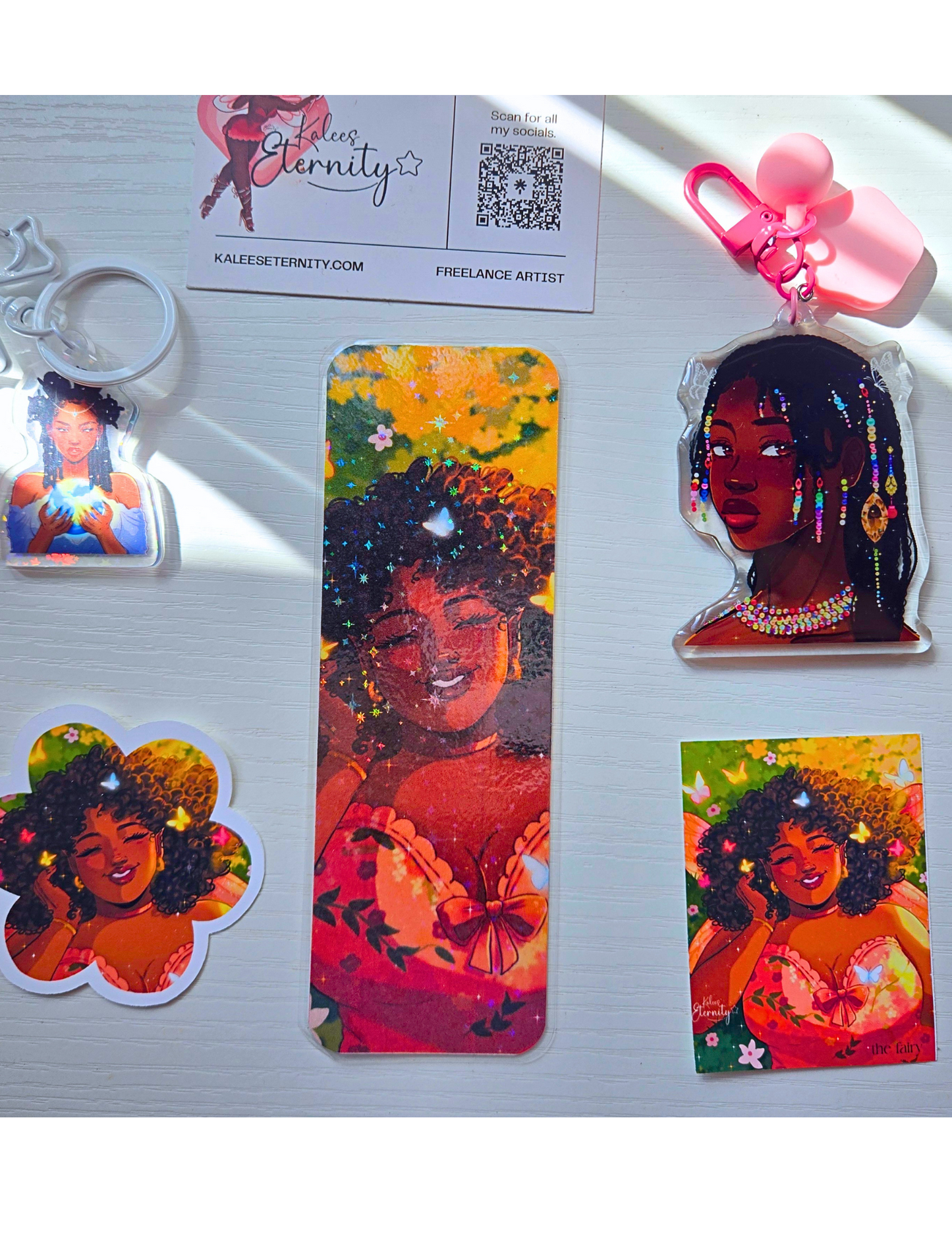 Fairy with the Butterflies- Bookmark