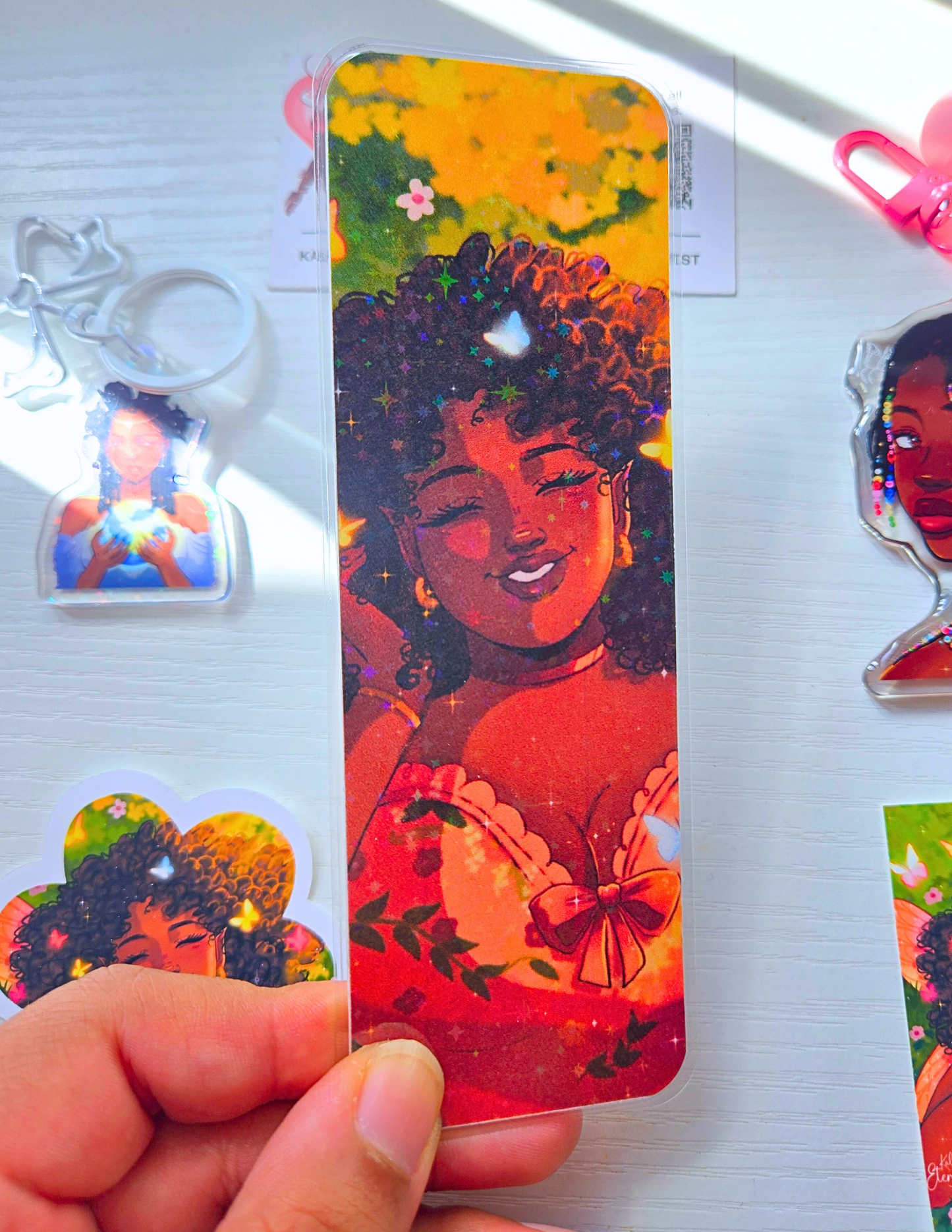 Fairy with the Butterflies- Bookmark
