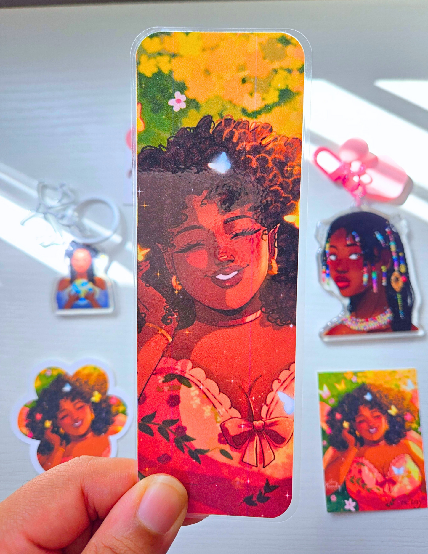 Fairy with the Butterflies- Bookmark