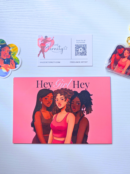 Black Girl Postcards