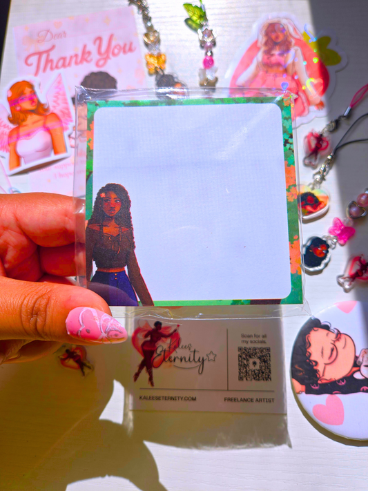 Boho Chic Sticky Note/ Notepad