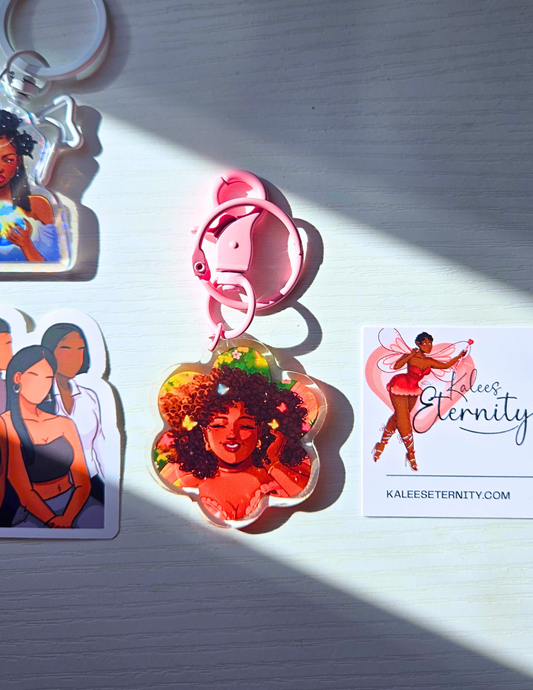 Black Girl Keychains