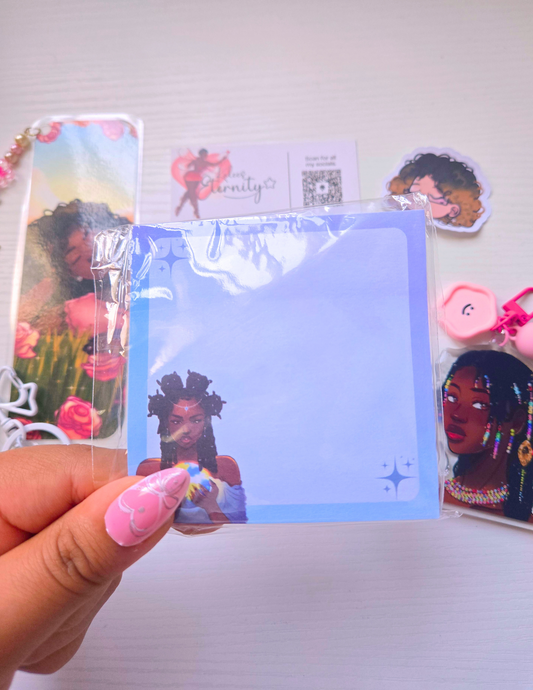 Blue Ombre- Sticky Note/Notepad