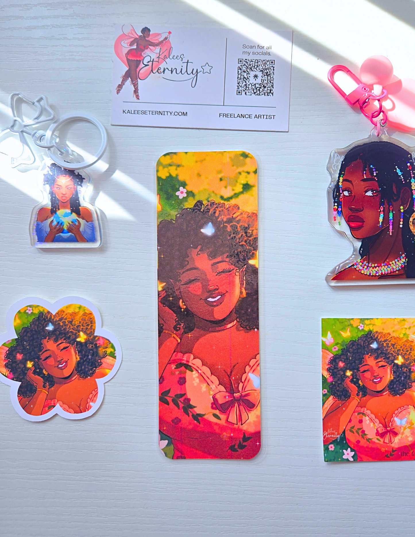 Fairy with the Butterflies- Bookmark
