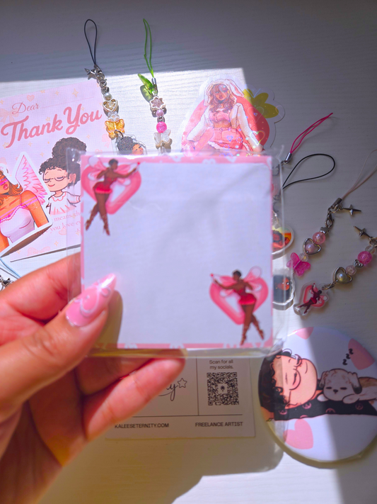 Pretty Fairy Sticky Notes/ Notepad