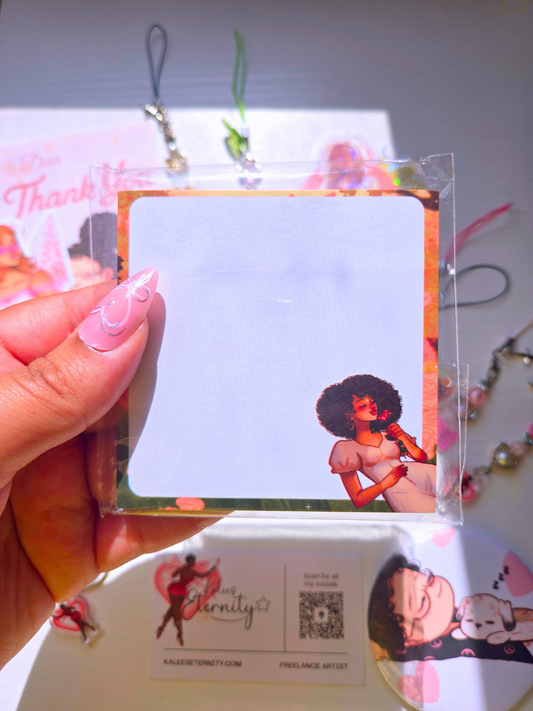 Stop and Smell the Roses Sticky Note/ Notepad