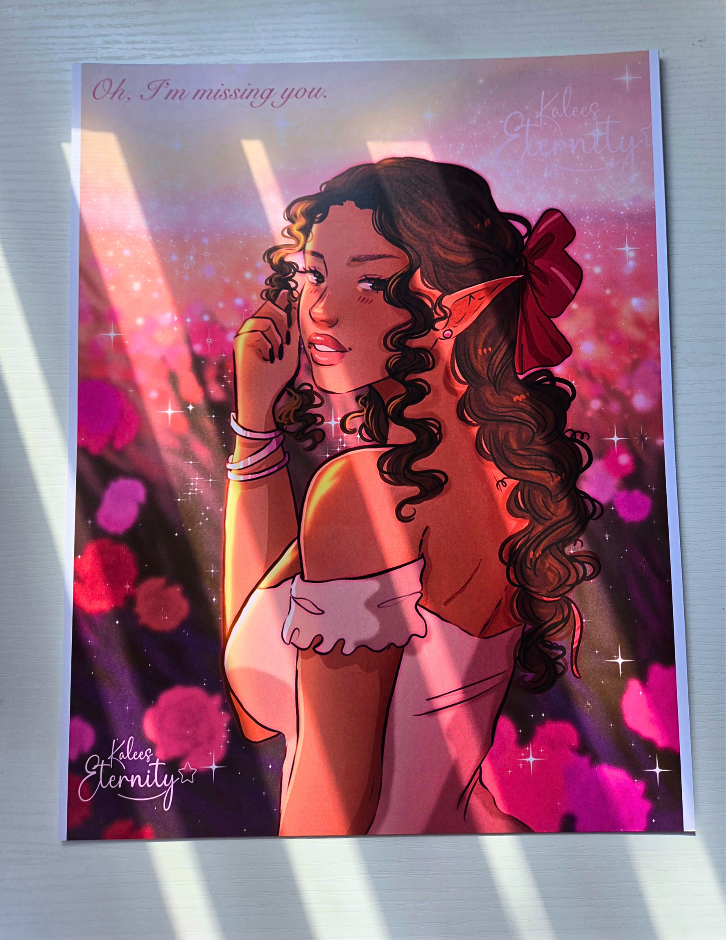 Pink Sunset- Art Print