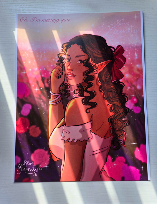 Pink Sunset- Art Print