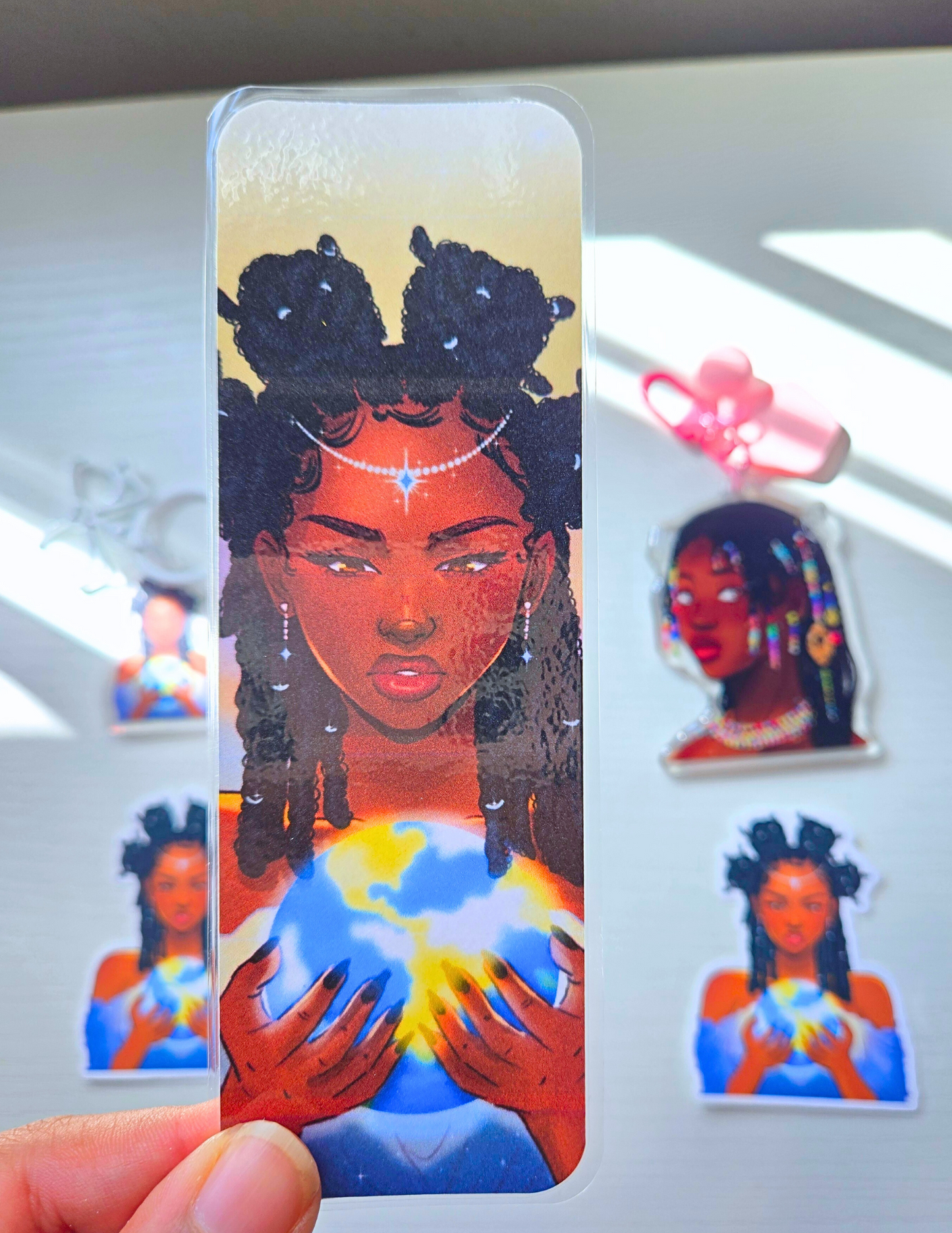 Holding the Moon- Bookmark