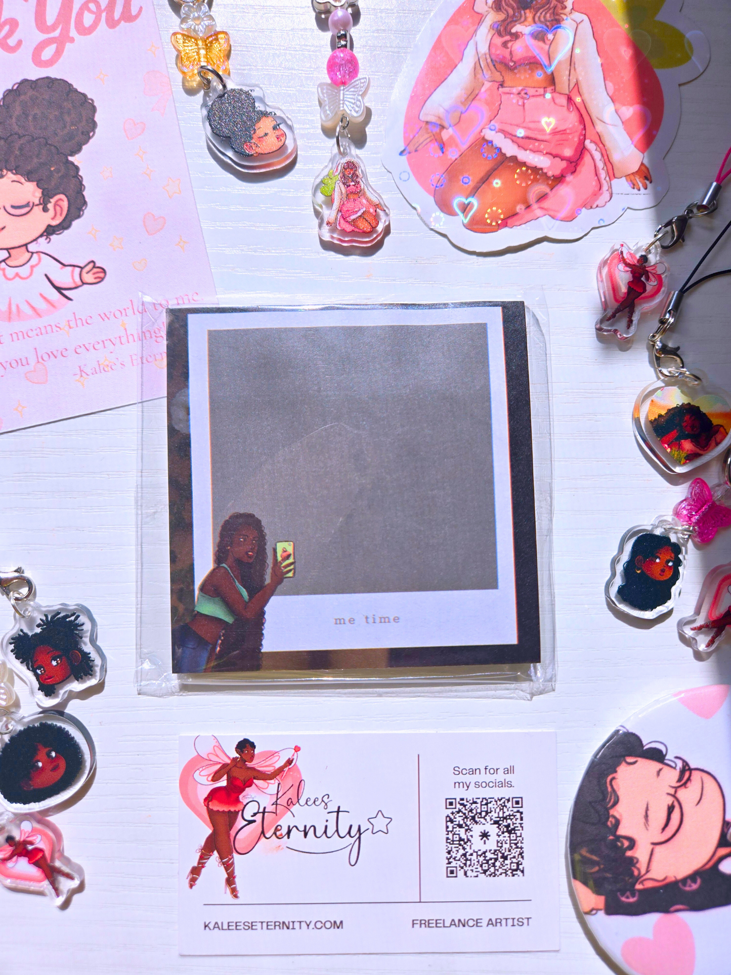 Selfie Me Time Sitcky Note/ Notepad
