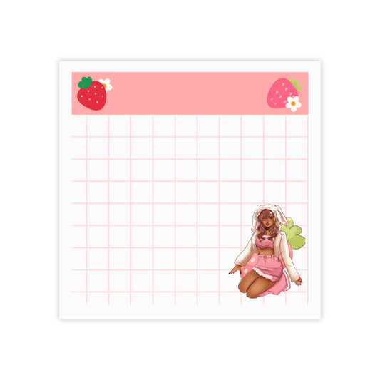 Strawberry Note Pad