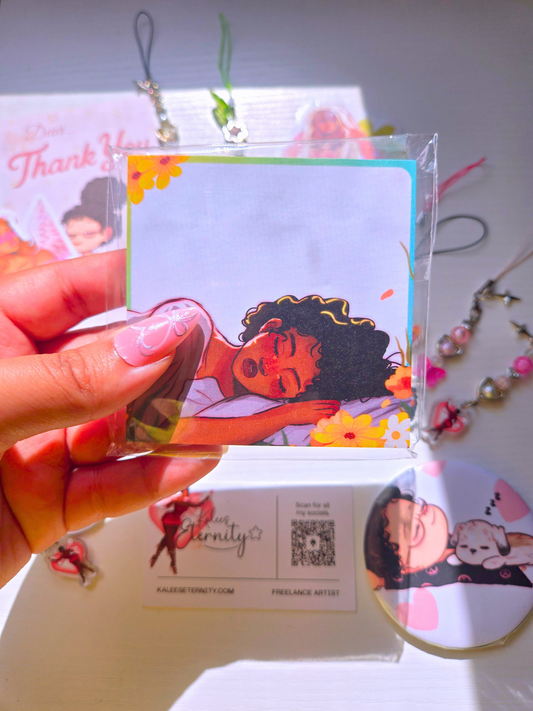 Sweet Dreams Sunshine Sticky Notes/ Notepad