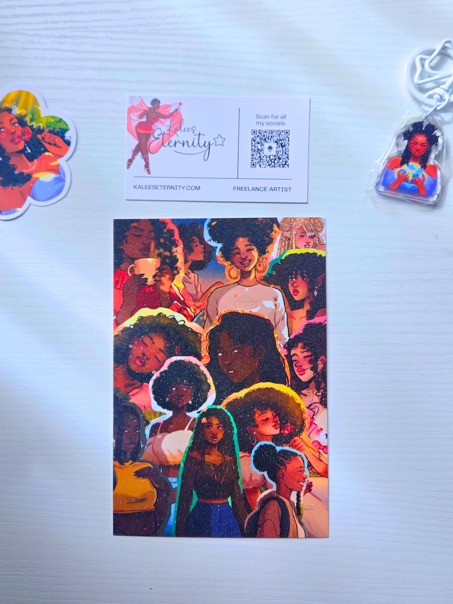 Black Girl Postcards