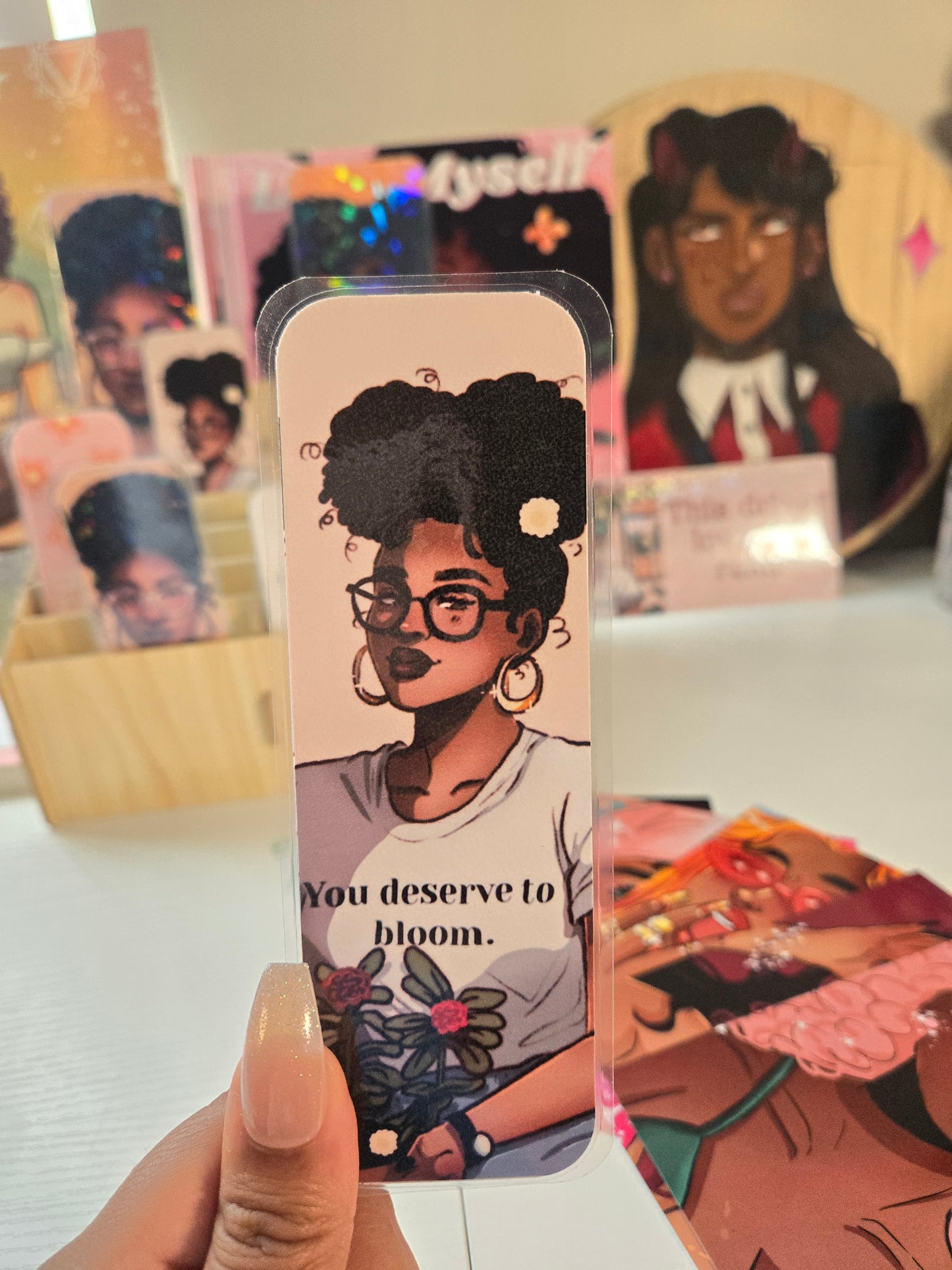 You Deserve to Bloom Bookmark