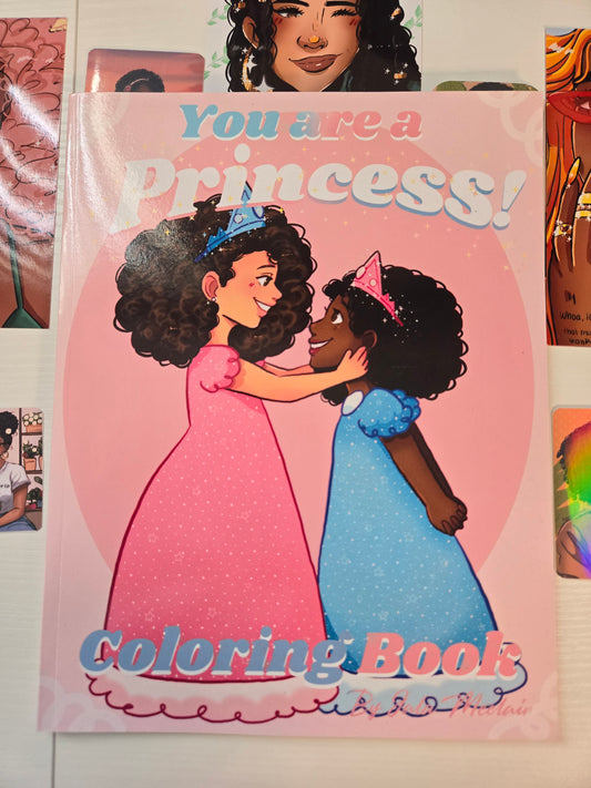 You are a Princess Coloring Book