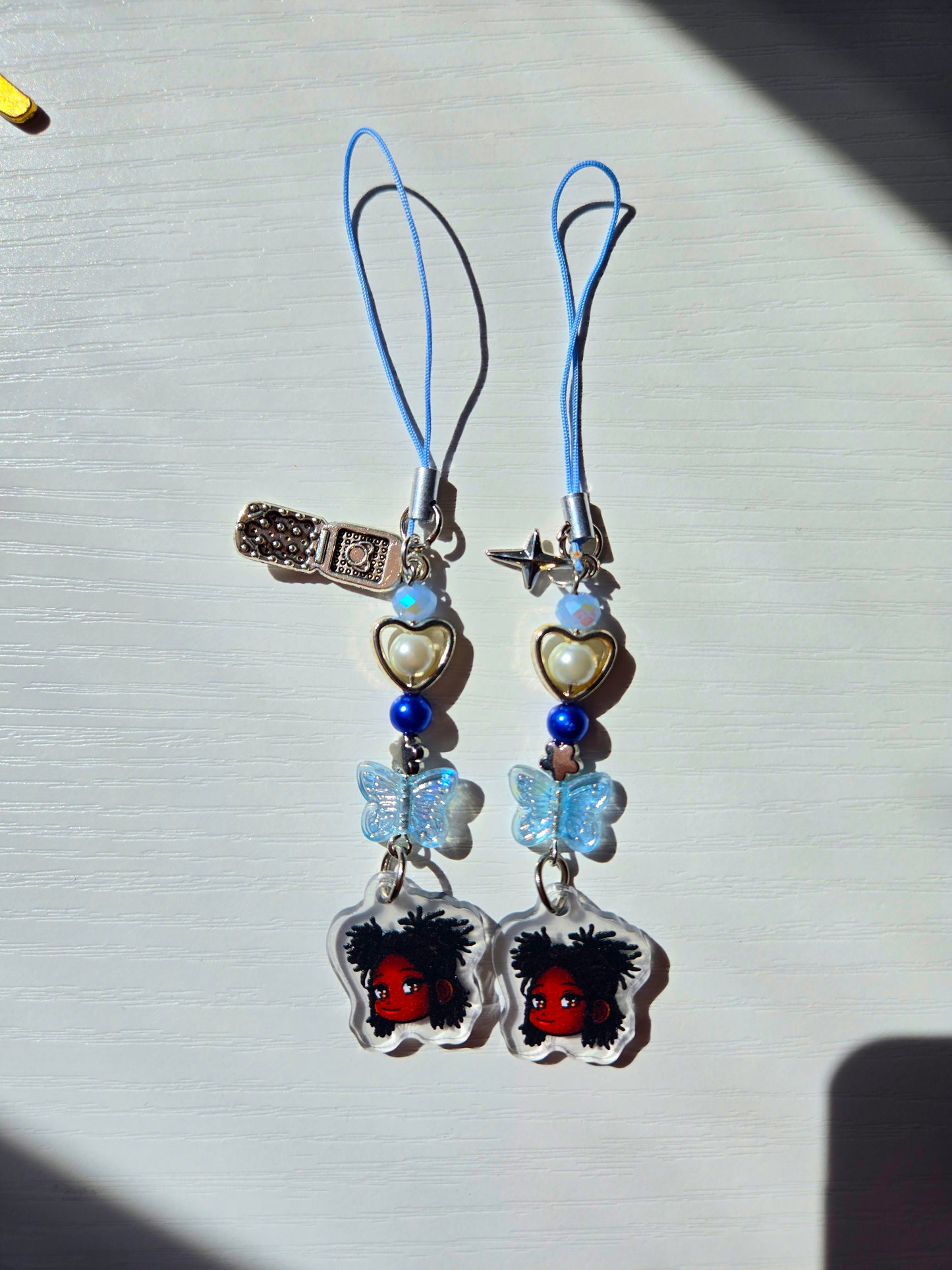 Pretty Girl Phone Charms- Acrylic Charms