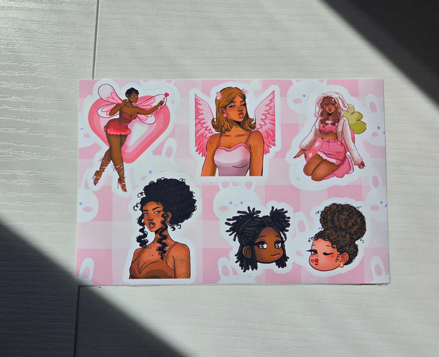 Pretty Girl Sticker Sheet