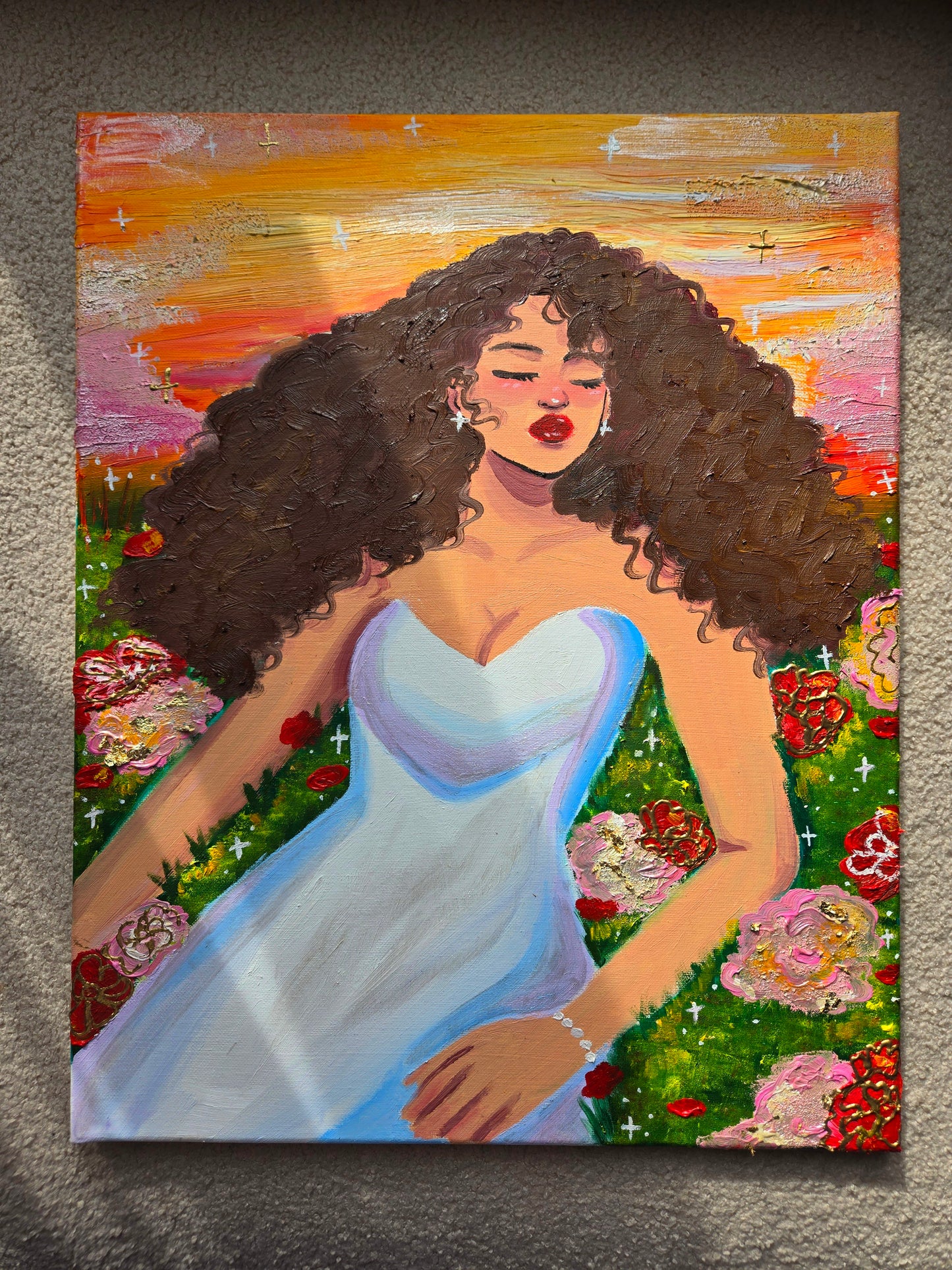 Relax, it'll get better. Original Painting by Kalee's Eternity