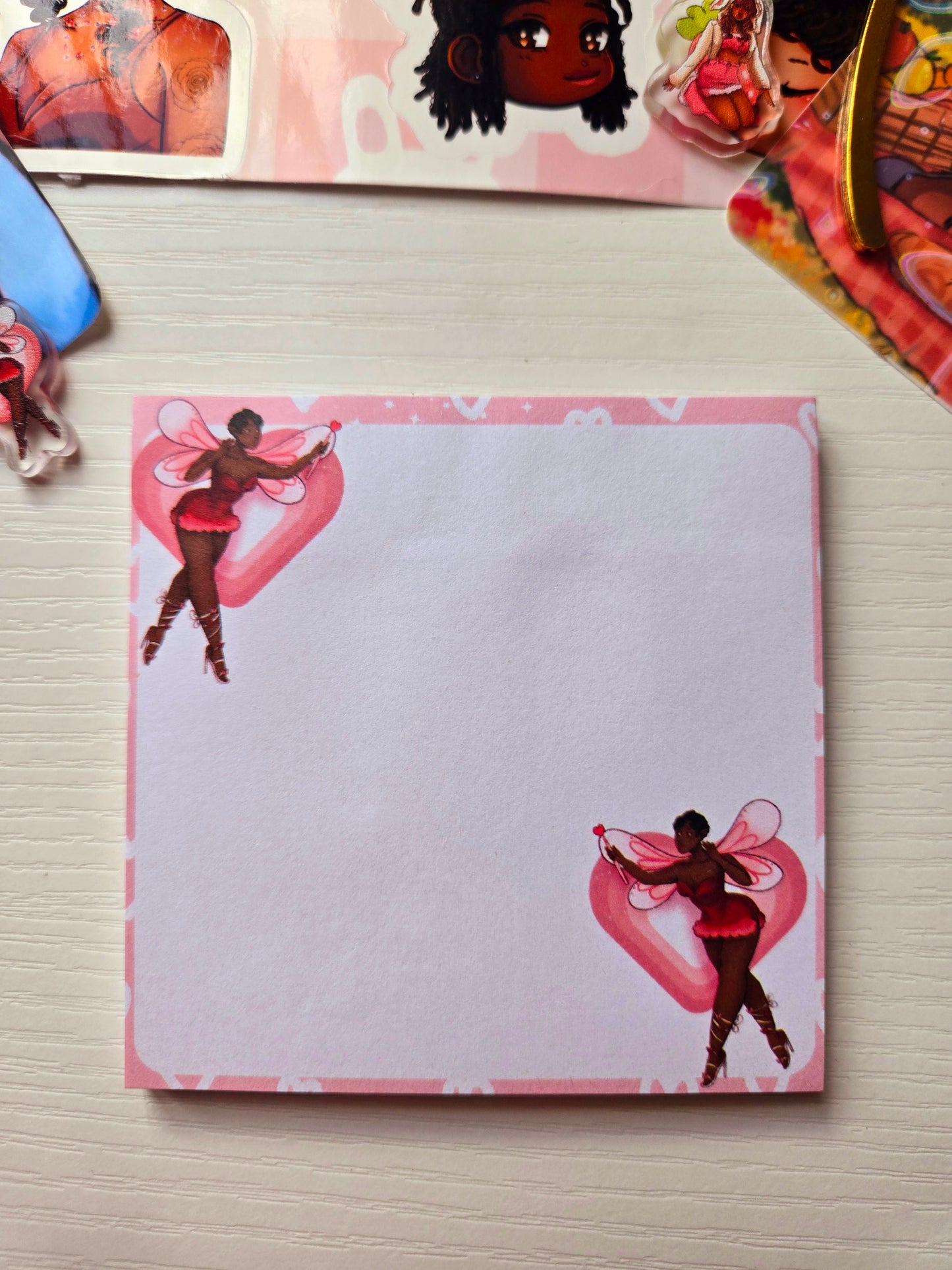 Pretty Fairy Sticky Notes/ Notepad