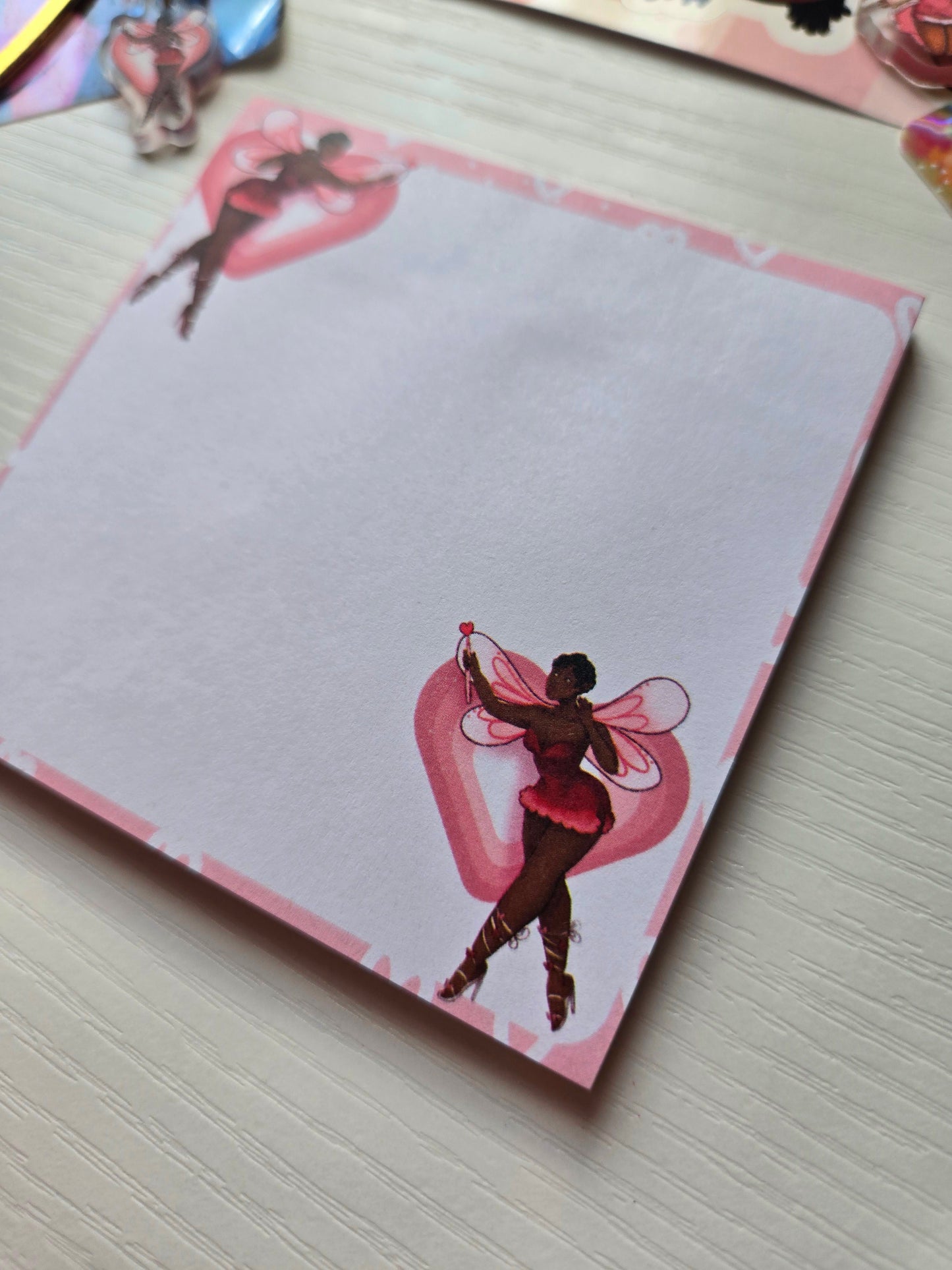 Pretty Fairy Sticky Notes/ Notepad