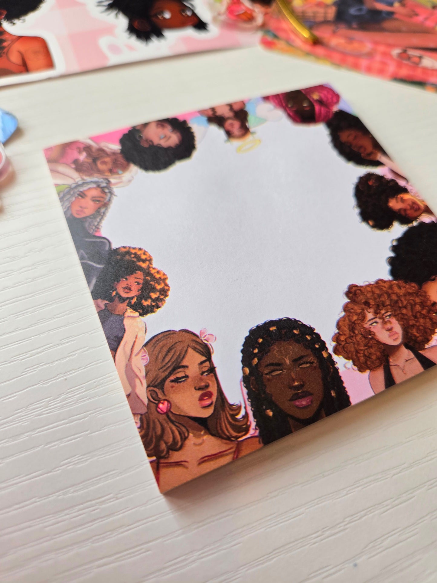 Shades of Her- Sticky Notes/ Notepad