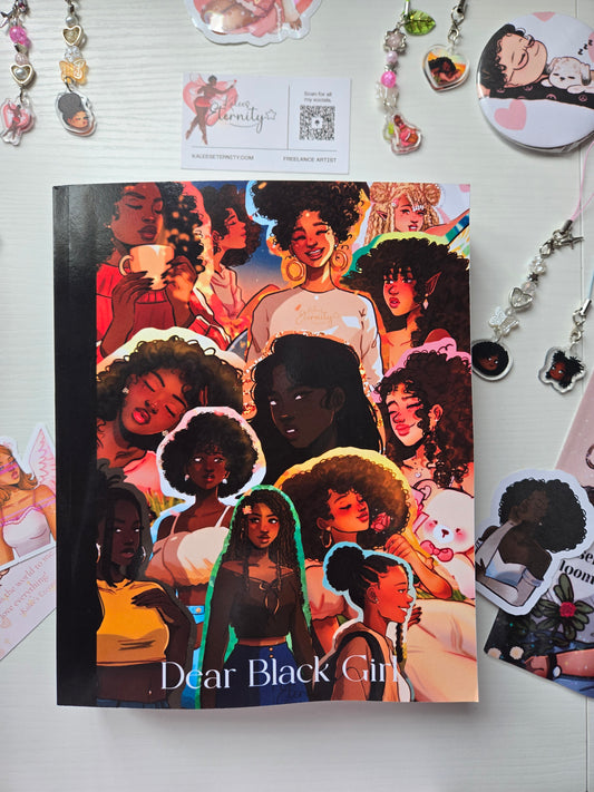 Dear Black Girl Notebook - 145 Pages Journal