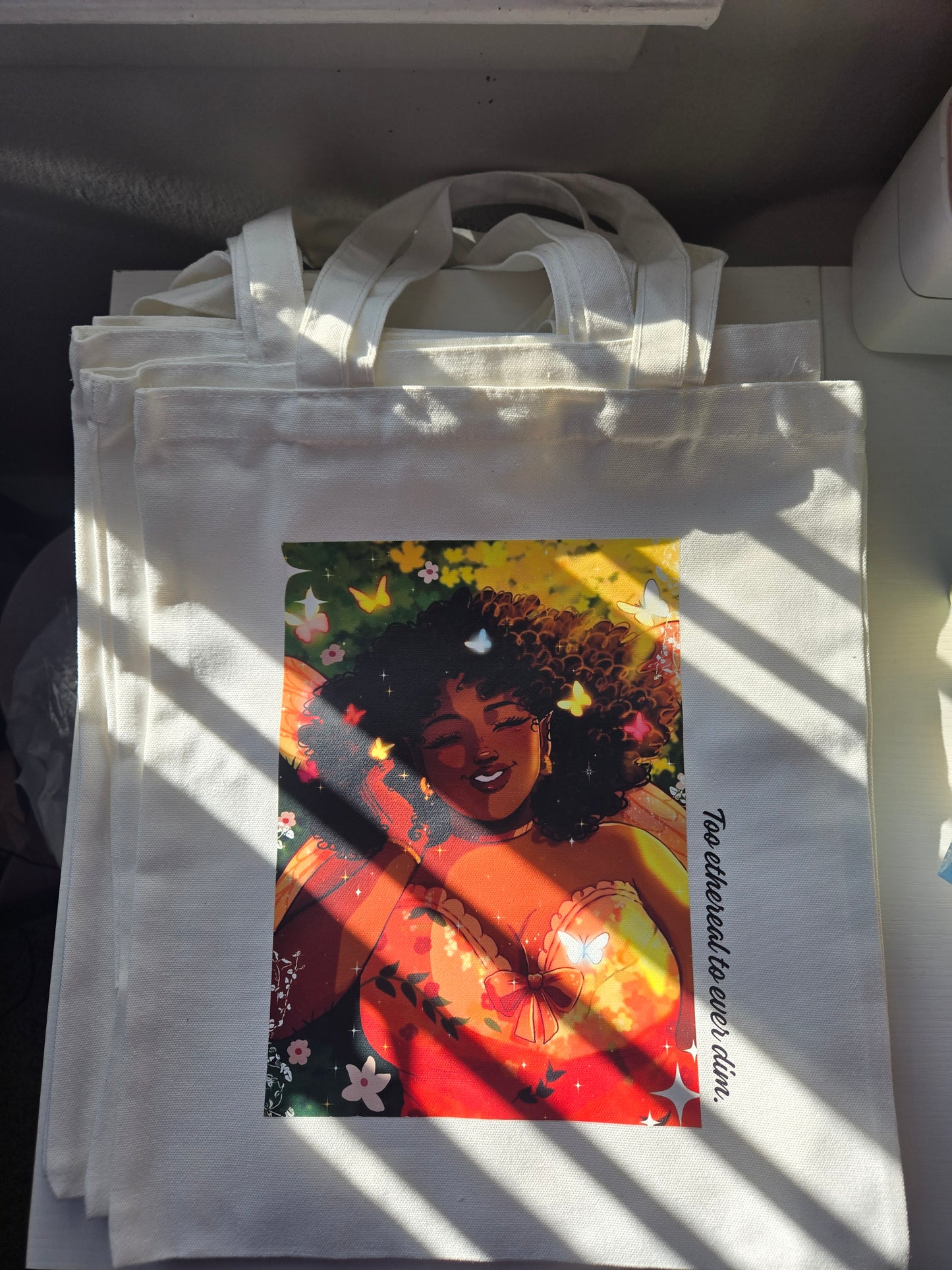 Too Ethereal To Ever Dim- Totebag