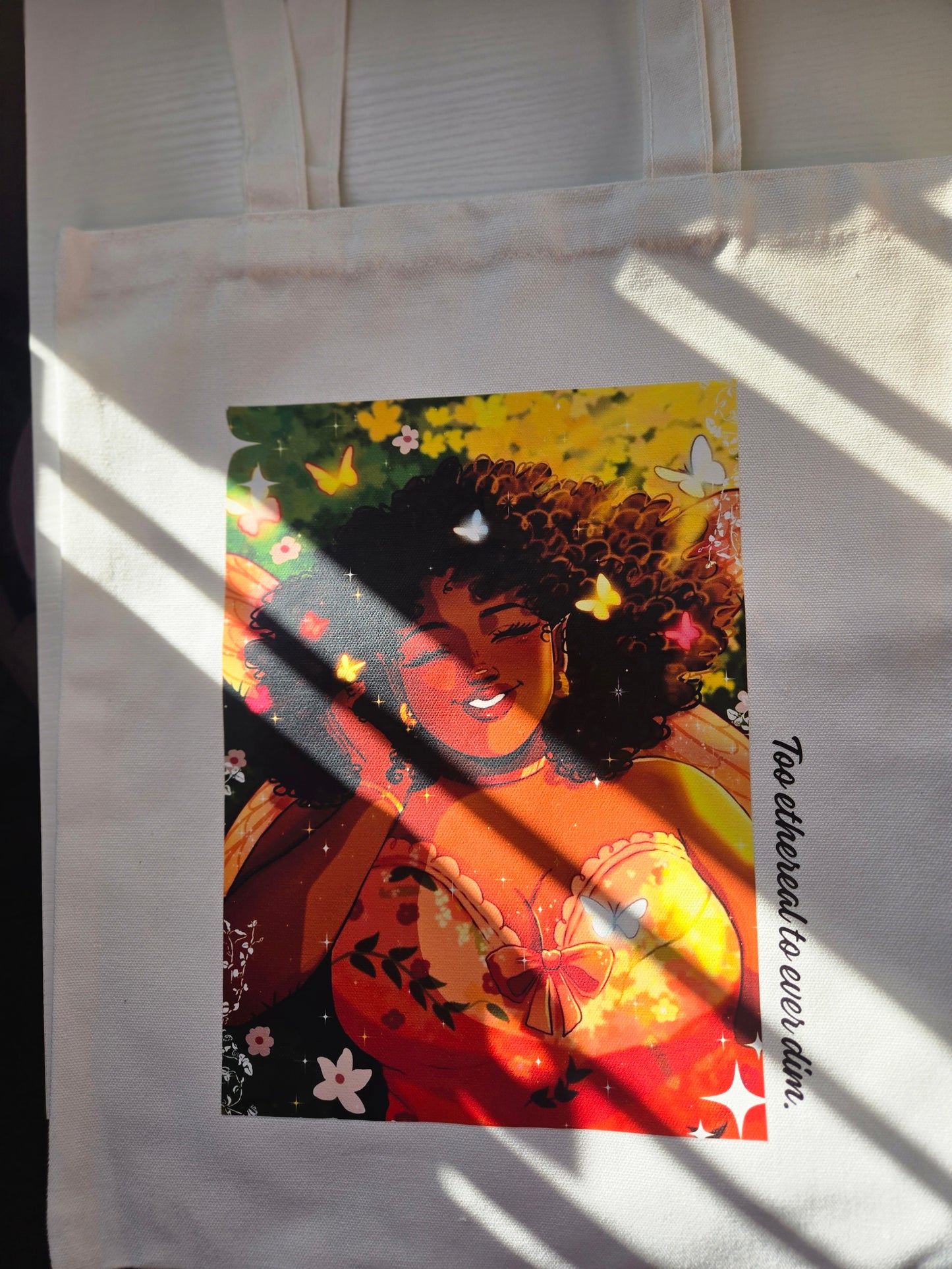 Too Ethereal To Ever Dim- Totebag