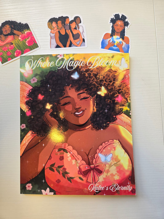 Where Magic Blooms- Notebook