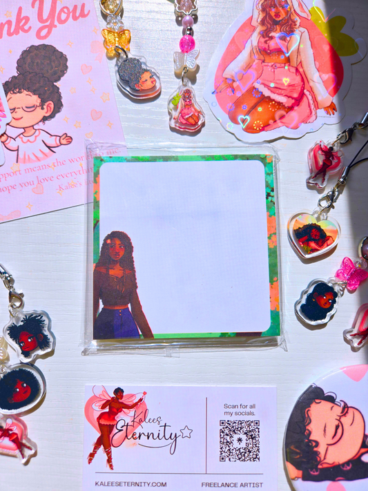 Boho Chic Sticky Note/ Notepad