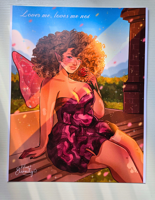 Loves Me- Art Print