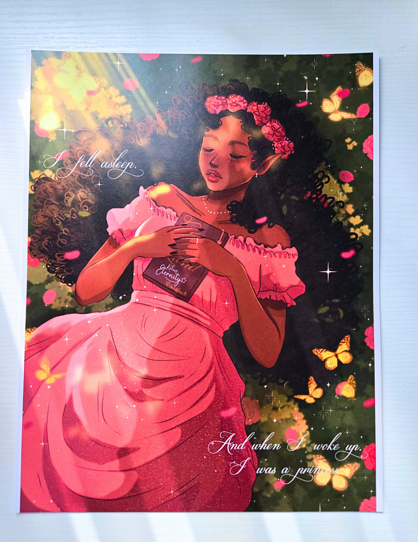Sleeping Princess- Art Print