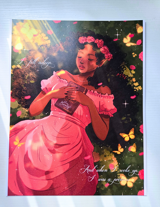 Sleeping Princess- Art Print