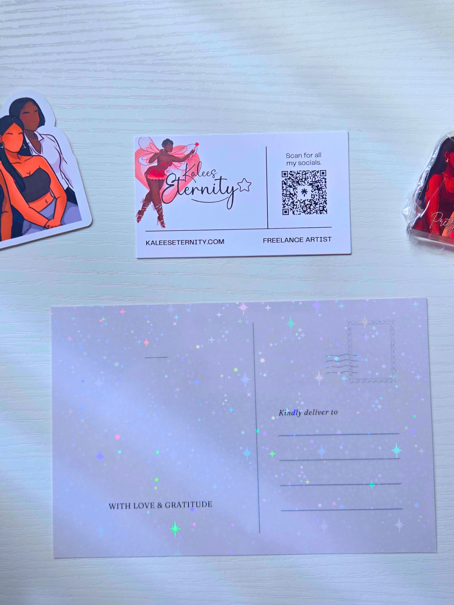 Black Girl Postcards